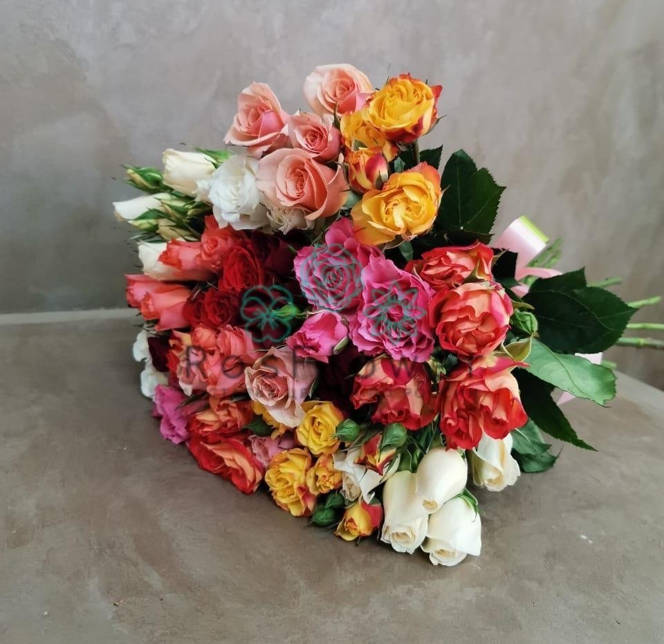 Букет цветов из: Розы в Левой Россоши