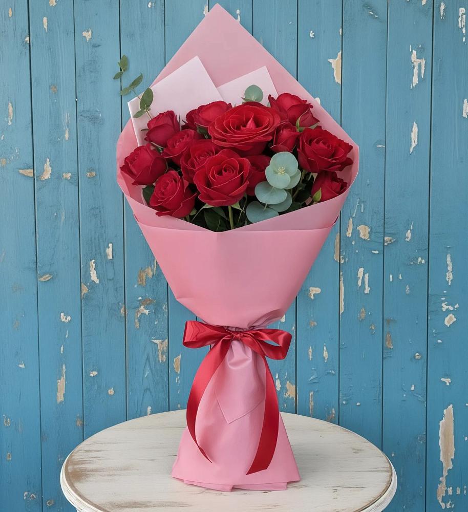 Букет цветов из: Розы в Левой Россоши