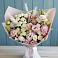 Букет цветов из: Альстромерии и Розы в Левой Россоши