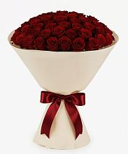 Букет 101 Бордовая роза Блэк Бакарра #REPLACE_PRED# Левой Россоши