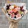 Букет цветов из: Гвоздики, Хризантемы и Розы в Левой Россоши