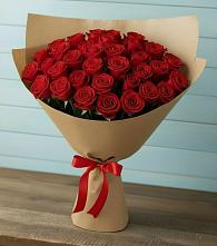 Букет Красные розы Милано в Левой Россоши