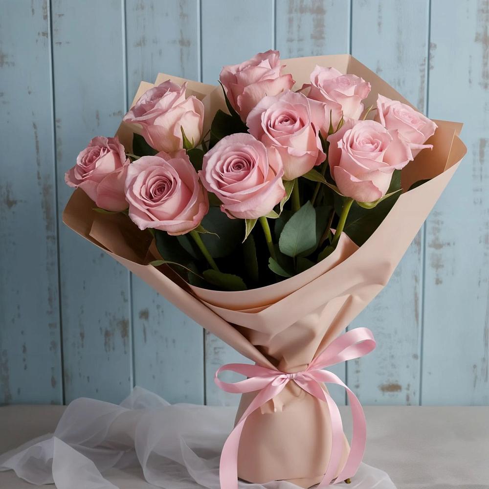 Букет цветов из: Розы в Левой Россоши