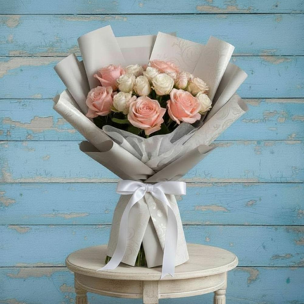 Букет цветов из: Розы в Левой Россоши