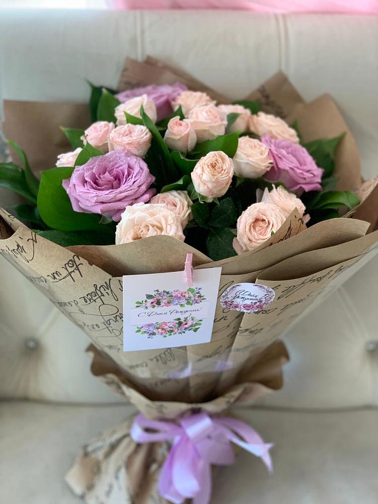 Букет цветов из: Розы в Левой Россоши