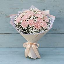 Букет цветов из:  Гвоздики в Левой Россоши