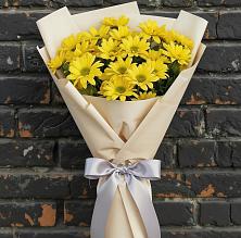 Букет цветов из:  Хризантемы #REPLACE_PRED# Левой Россоши