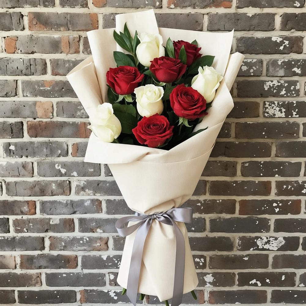 Букет цветов из: Розы в Левой Россоши