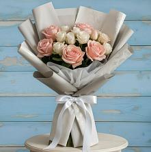 Букет цветов из:  Розы в Левой Россоши