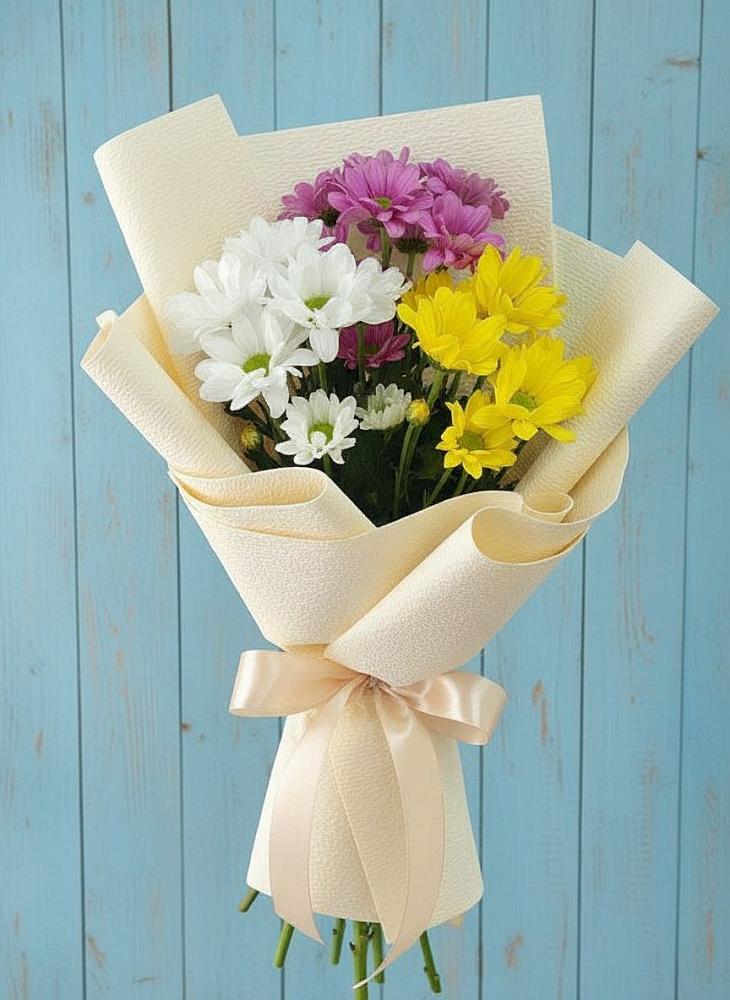 Букет цветов из: Хризантемы в Левой Россоши