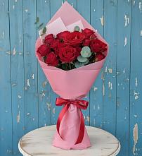 Букет цветов из:  Розы в Левой Россоши