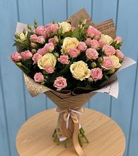 Букет цветов из:  Розы в Левой Россоши
