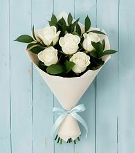 Букет цветов из:  Розы в Левой Россоши