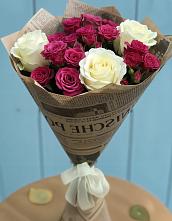 Букет цветов из:  Розы в Левой Россоши
