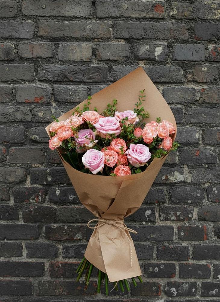 Букет цветов из: Розы в Левой Россоши