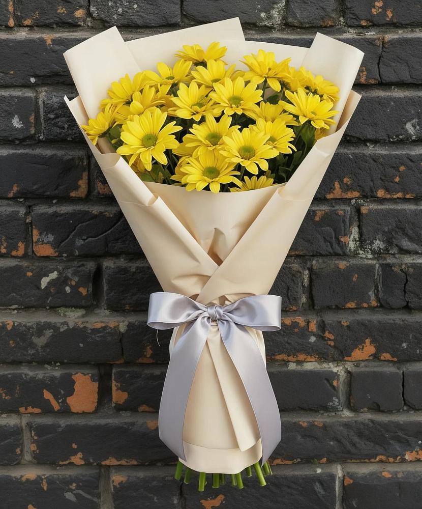 Букет цветов из: Хризантемы в Левой Россоши