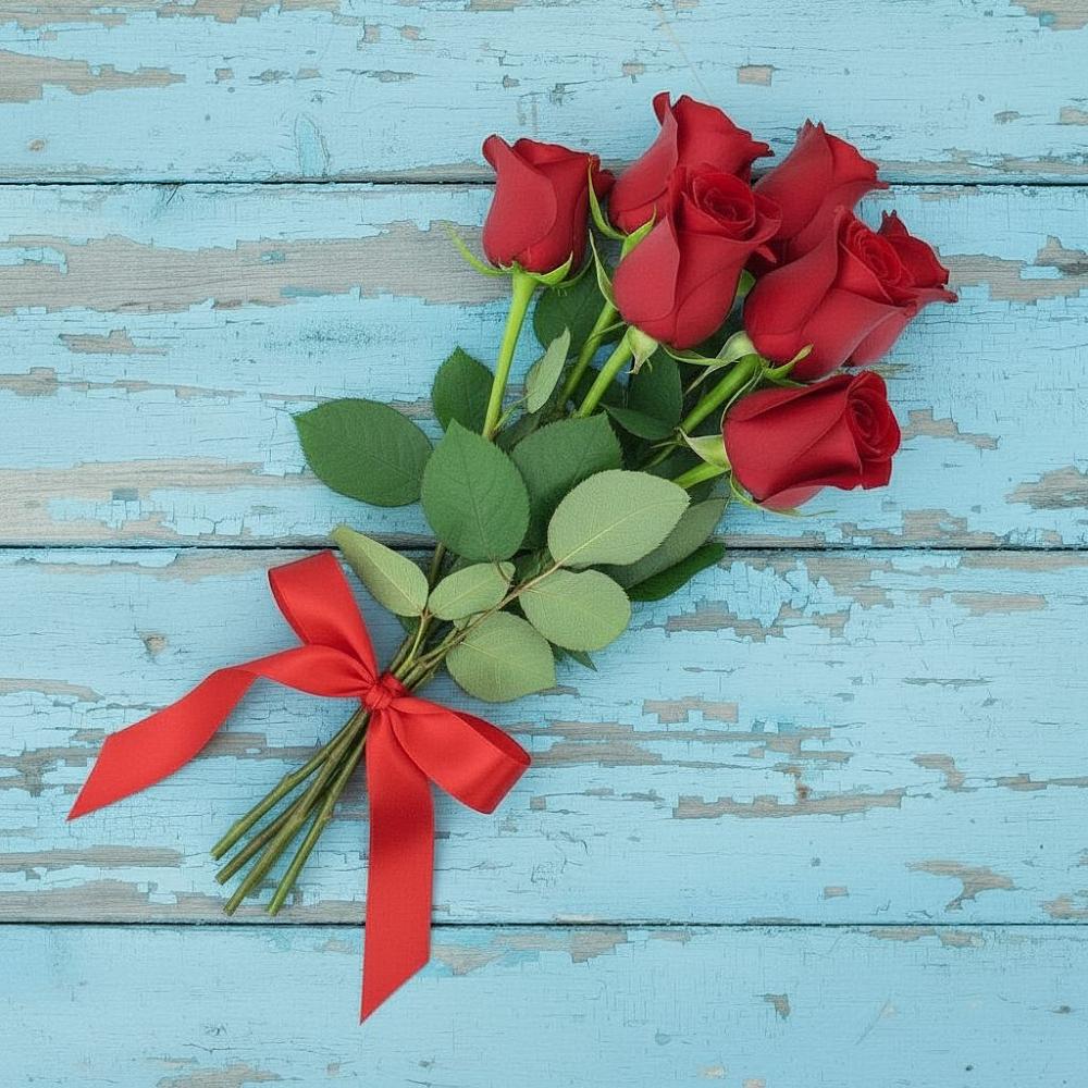 Букет Красные розы в Левой Россоши