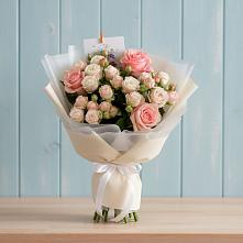 Букет цветов из:  Розы в Левой Россоши