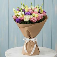 Букет цветов из:  Лизиантусы в Левой Россоши