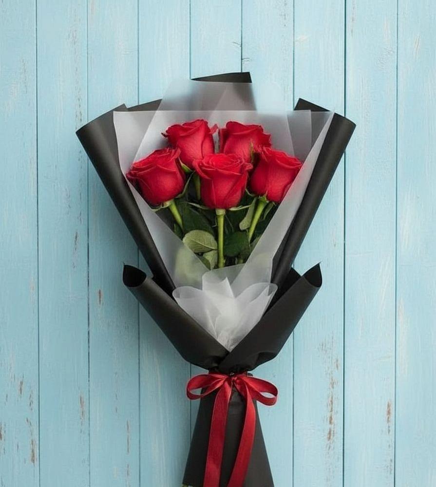 Букет цветов из: Розы в Левой Россоши