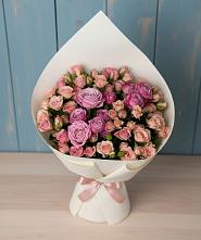 Букет цветов из:  Розы #REPLACE_PRED# Левой Россоши